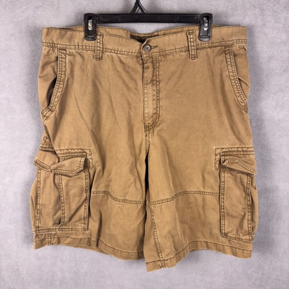 Old‎ Navy Surplus Cargo Shorts Men 38 Y2K Brown Military Heavyweight Vintage